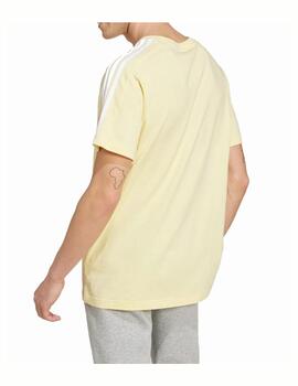 Camiseta Adidas M 3S SJ Amarillo/Blanco