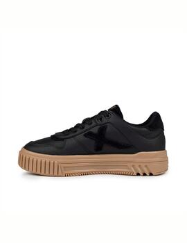 Zapatilla Munich W Mina 03 Negro/Gum