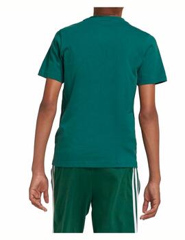 Camiseta Adidas U BL Verde/Blanco