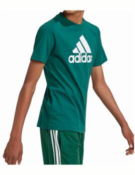 Camiseta Adidas U BL Verde/Blanco