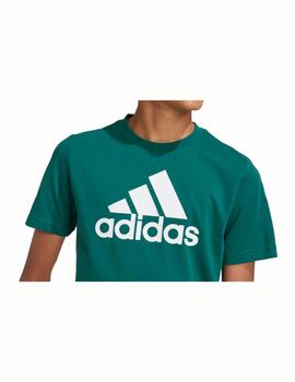 Camiseta Adidas U BL Verde/Blanco