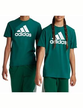 Camiseta Adidas U BL Verde/Blanco