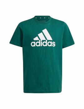 Camiseta Adidas U BL Verde/Blanco