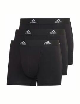 Boxer Adidas UW 3PK Active Flex Negro