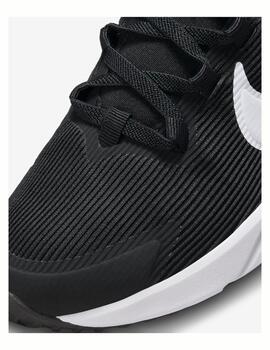 Zapatilla Nike PS Star Runner 4 NN Negro/Blanco