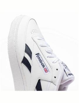 Zapatilla Reebok M Club C Revenge Blanco/Marino