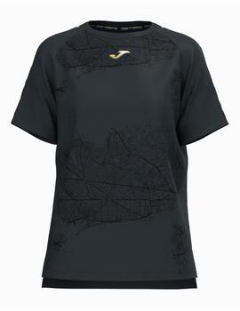 Camiseta Joma W R-Night SS Negro