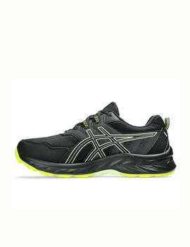 Zapatilla Asics M Gel Venture 9 WP Negro/Verde