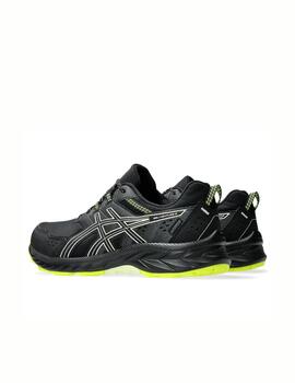 Zapatilla Asics M Gel Venture 9 WP Negro/Verde