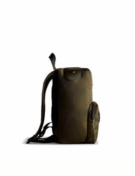 Mochila Hunter Topclip Mini Nylon Verde Oscuro