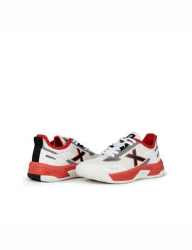 Zapatilla Munich Hooper Kid 04 Blanco/Rojo/Negro