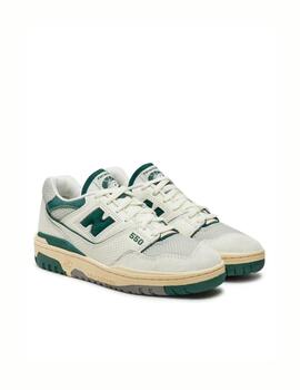 Zapatilla New Balance M 550CPE Blanco/Verde