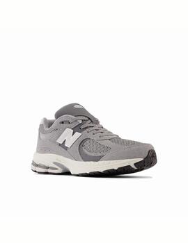 Zapatilla New Balance GS 2002ST Gris/Blanco