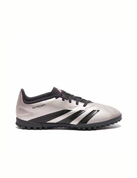 Bota Adidas J Predactor Club Turf Plata/Negro