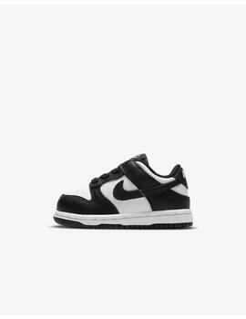 Zapatilla Nike TD Dunk Low Blanco/Negro