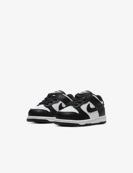 Zapatilla Nike TD Dunk Low Blanco/Negro