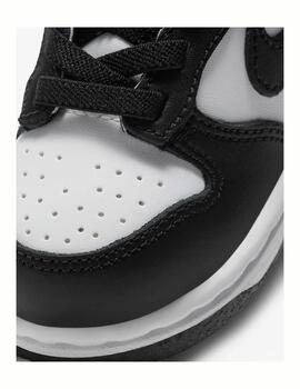 Zapatilla Nike TD Dunk Low Blanco/Negro