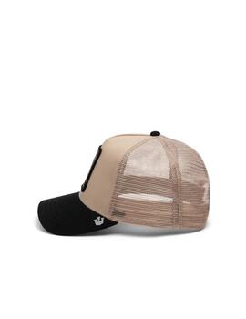 Gorra Goorin Bros The Vicious Snake Beige/Negro