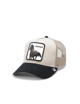 Gorra Goorin Bros The Mustang Beige/Negro