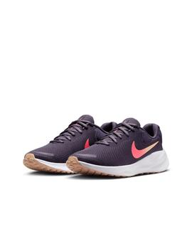 Zapatilla Nike W Revolution 7 Morado/Fluor