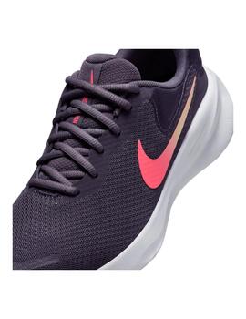 Zapatilla Nike W Revolution 7 Morado/Fluor