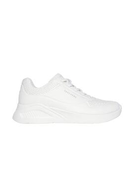 Zapatilla Skechers W Uno Lite Work WHT