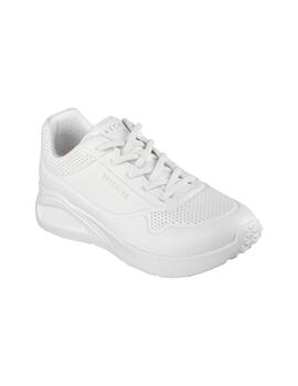 Zapatilla Skechers W Uno Lite Work WHT