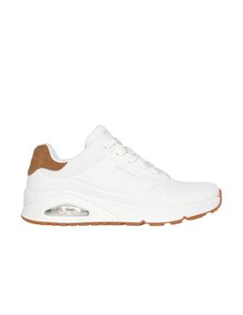 Zapatilla Skechers M Uno Suited On Air WHT