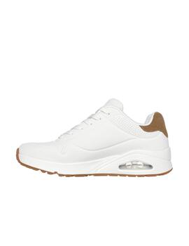 Zapatilla Skechers M Uno Suited On Air WHT