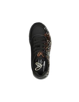 Zapatilla Skechers K Uno Lite Metallic Love BKGD