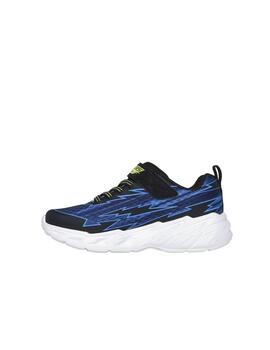 Zapatilla Skechers K Lights Storm 2.0 Bolt-B BKBL