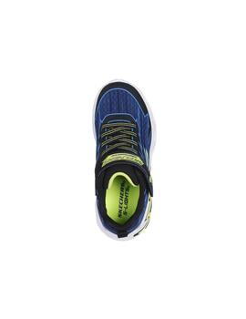 Zapatilla Skechers K Lights Storm 2.0 Bolt-B BKBL