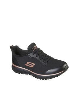 Zapatilla Skechers W Squad SR Work BKRG