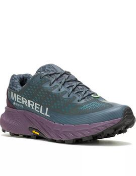 Zapatilla Merrell M Agility Peak GTX Marino/Morado