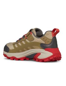 Zapatilla Merrell K Moab Speed 2 Low WP Khaki