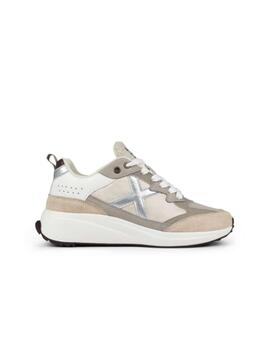 Zapatilla Munich Tip WMN 46 Beige/Plata