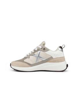 Zapatilla Munich Tip WMN 46 Beige/Plata