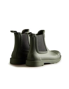 Botas Hunter W Commando Chelsea Boot Verde Oscuro