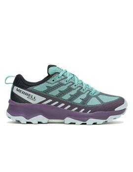 Zapatilla Merrell W Speed Eco WP Verde/Morado