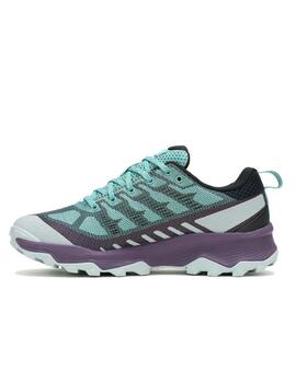 Zapatilla Merrell W Speed Eco WP Verde/Morado