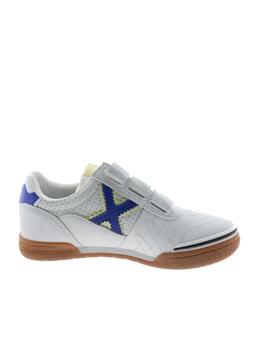 Zapatilla Munich G3 Kid VCO 345 Blanco/Azul