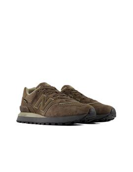 Zapatilla New Balance U 574LGBO Cordura Marrón