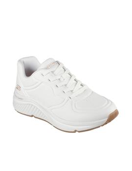 Zapatilla Skechers W Bobs Arch Comfort A Bind WHT