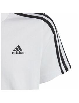 Camiseta Adidas U 3S Blanco