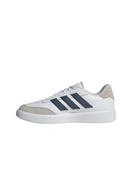 Zapatilla Adidas M Courtblock Blanco/Azul