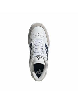 Zapatilla Adidas M Courtblock Blanco/Azul