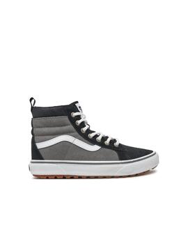 Zapatilla Vans JN Mte Sk8-Hi Negro/Gris