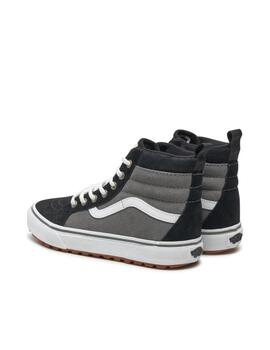 Zapatilla Vans JN Mte Sk8-Hi Negro/Gris