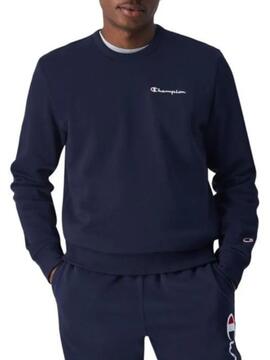 Sudadera Champion M Crewneck Marino para hombre