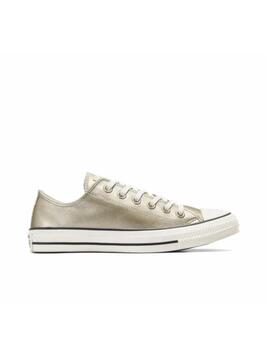 Zapatilla Converse All Star Baja Metallic Oro